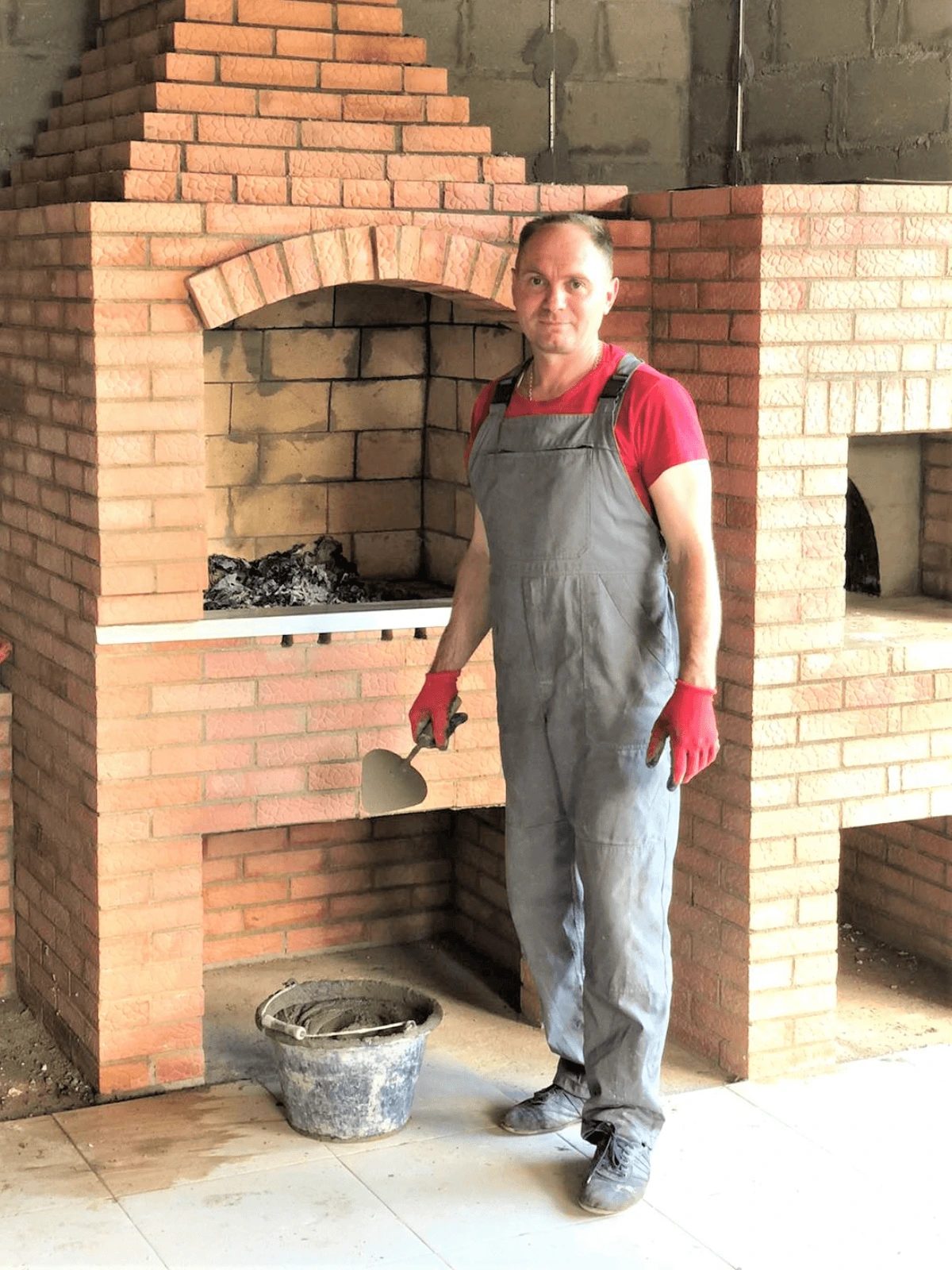 Am construit o sobă